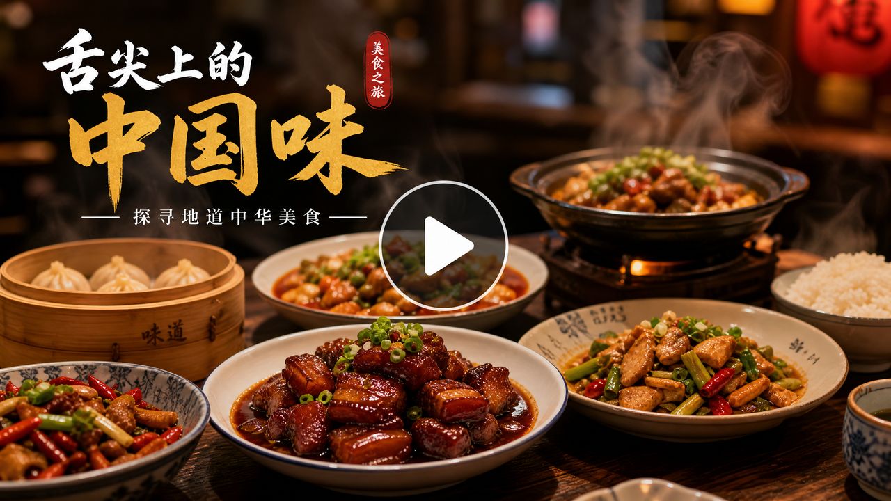 看片美食视频教程